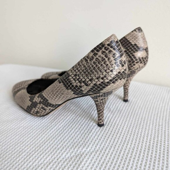 Sam Edelman Snakeskin Heels - Picture 3 of 4